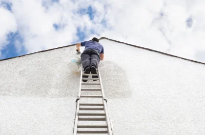 Peinture extérieure à Rentières — façades et ravalement